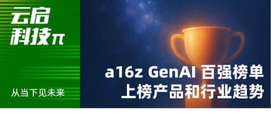 Deep Dive: a16z's Global Top 100 AI Apps — New Patterns and Trends | Yunqi Techπ