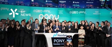 Congratulations to Pony.ai on its Nasdaq IPO, becoming the first Robotaxi stock! | 5Y News